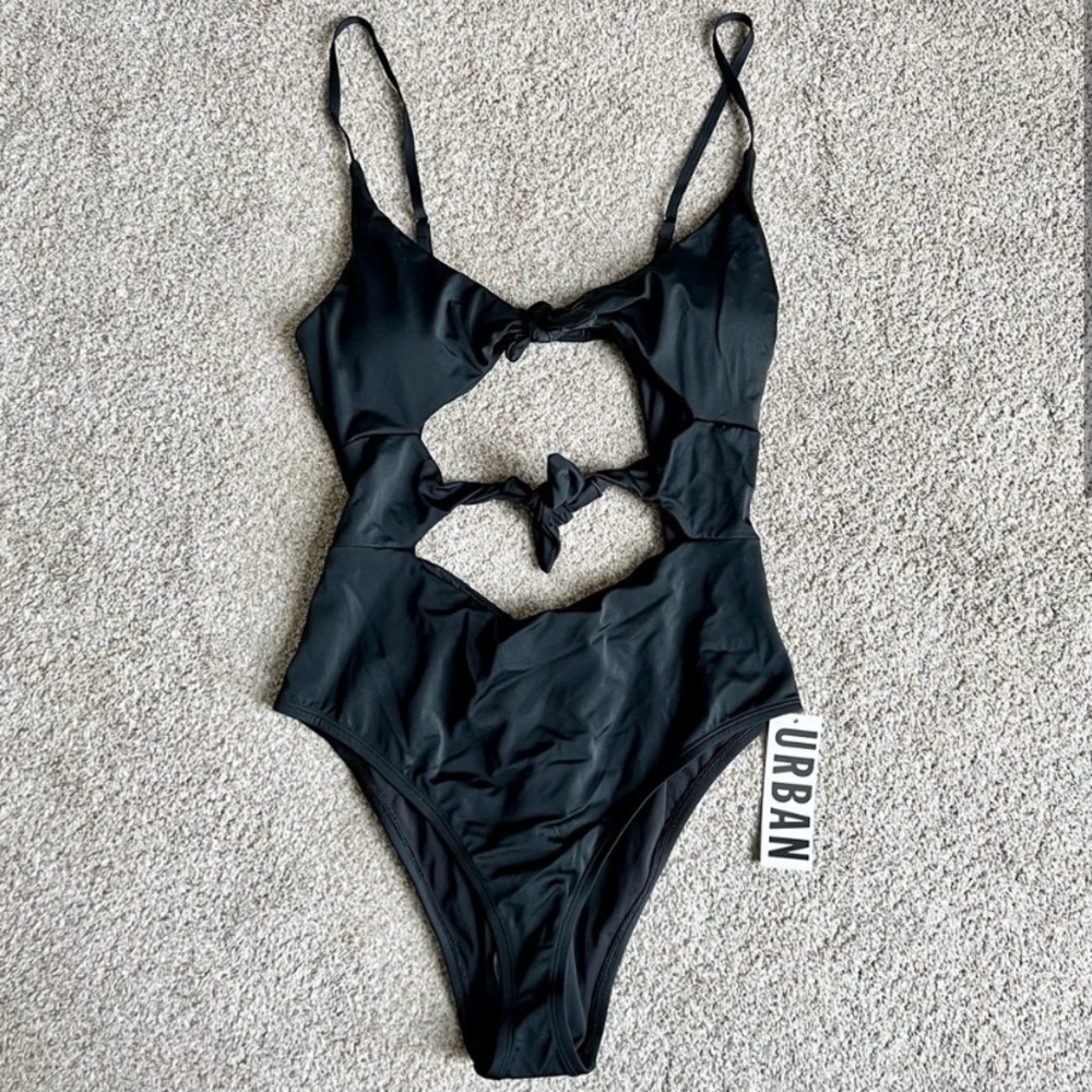 Out from Under cutout knot swimsuit